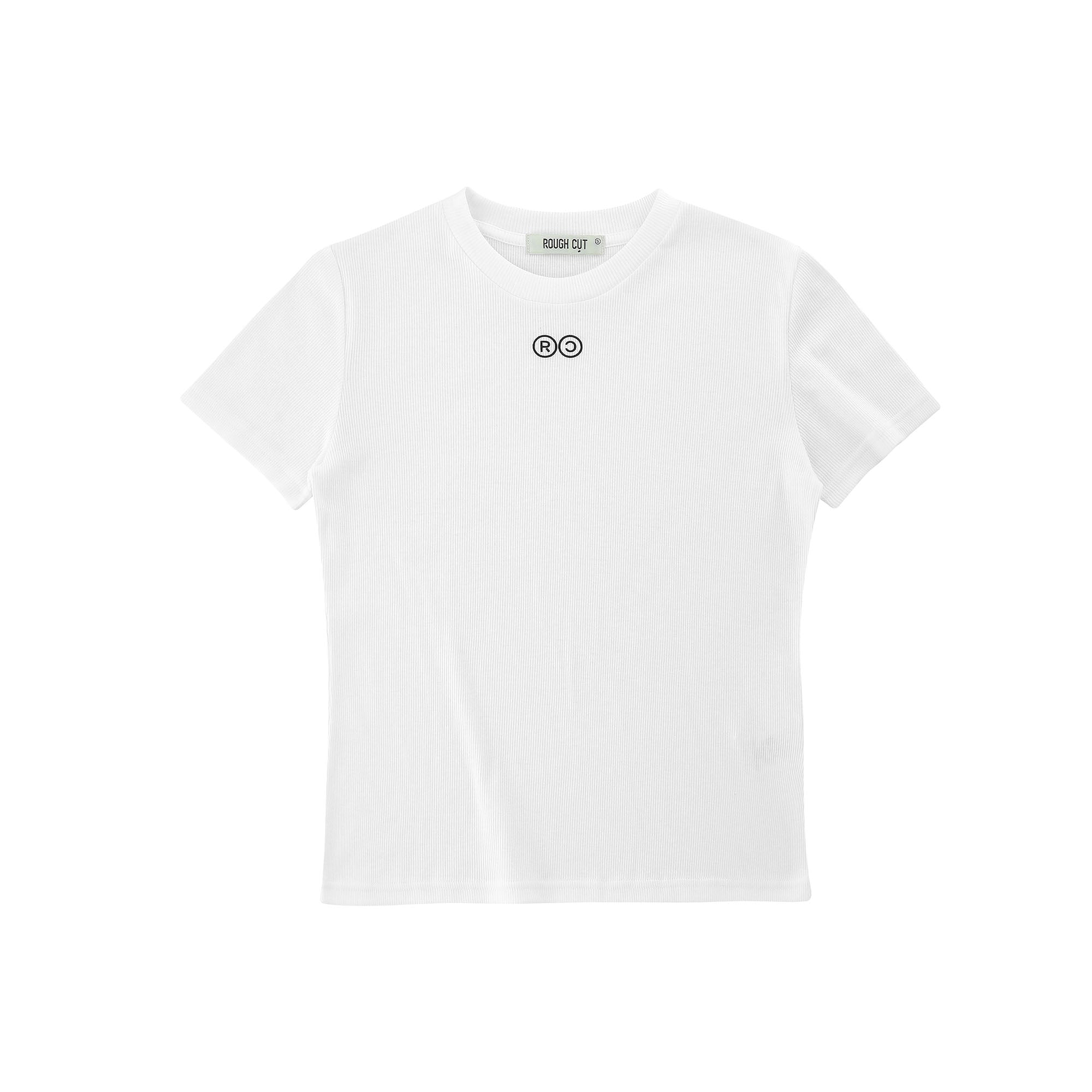 Pebbles Logo T-Shirt (White) 🐩