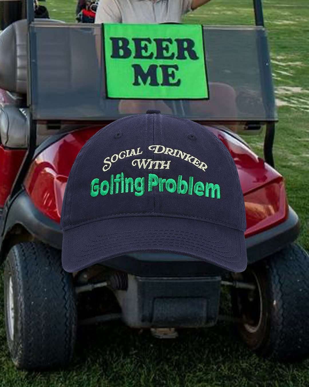 Golfing Problem Cap