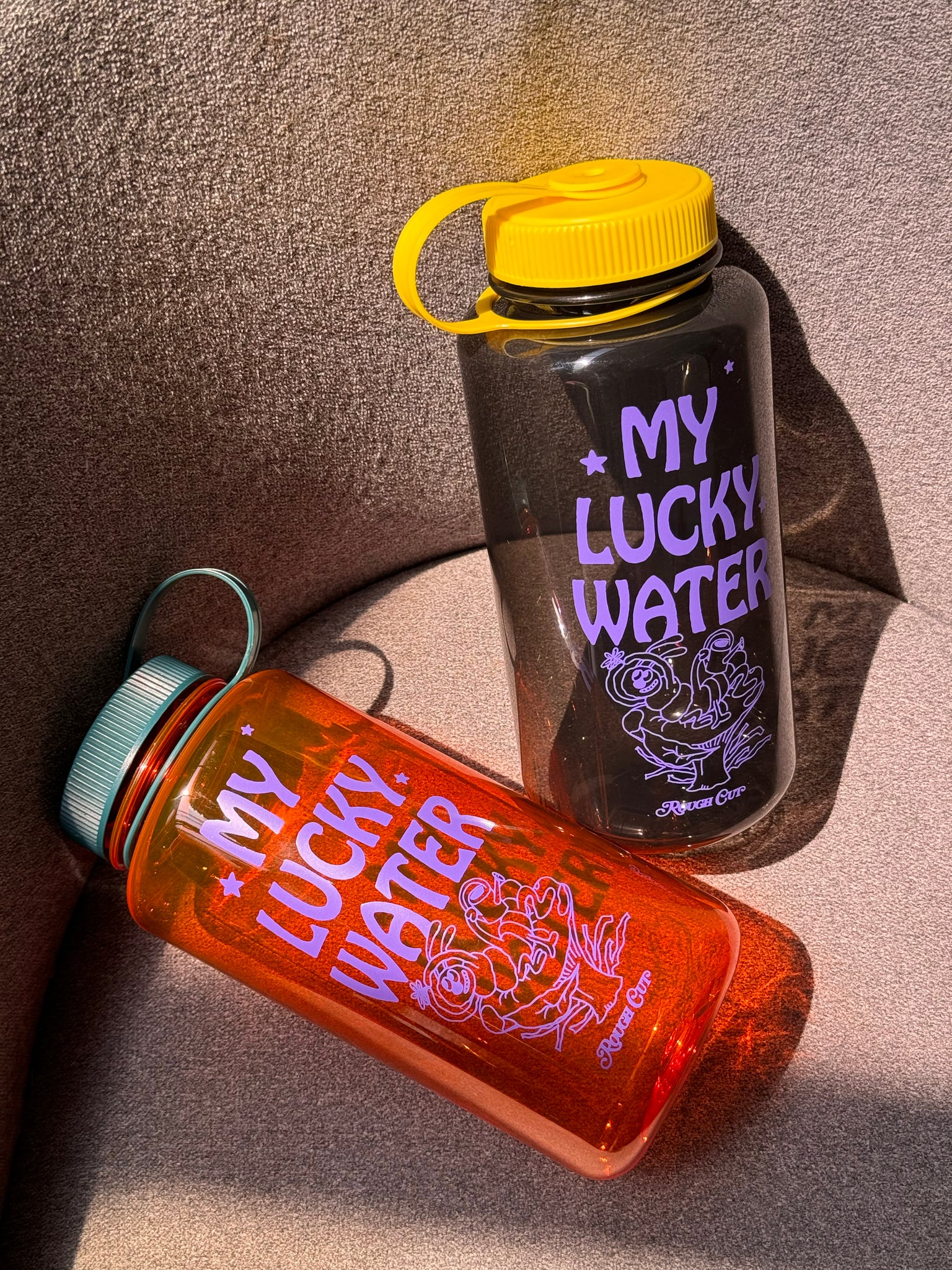 Lucky Water Bottle (Orange)