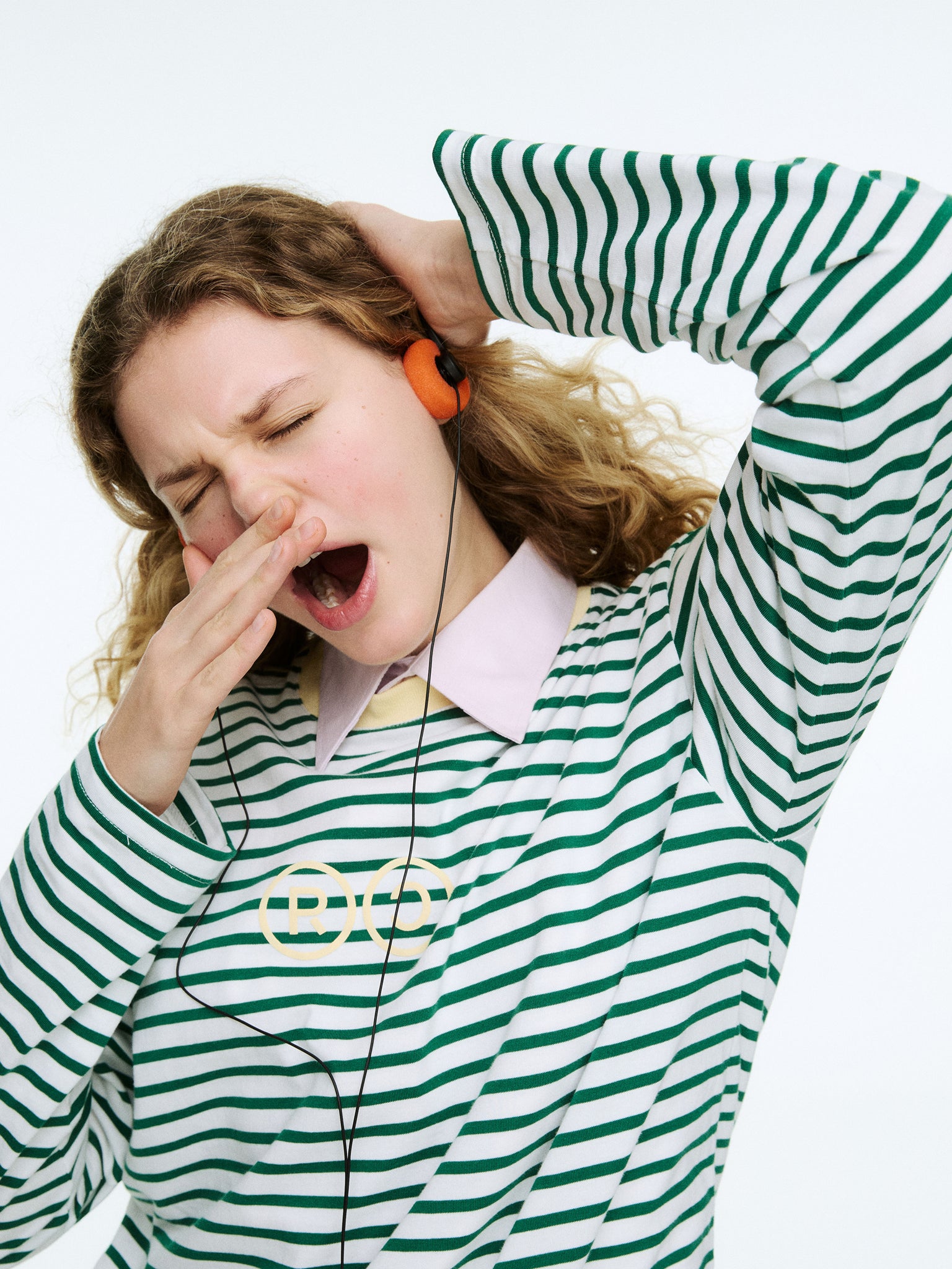 RC Green stripe jersey long sleeves 🍏