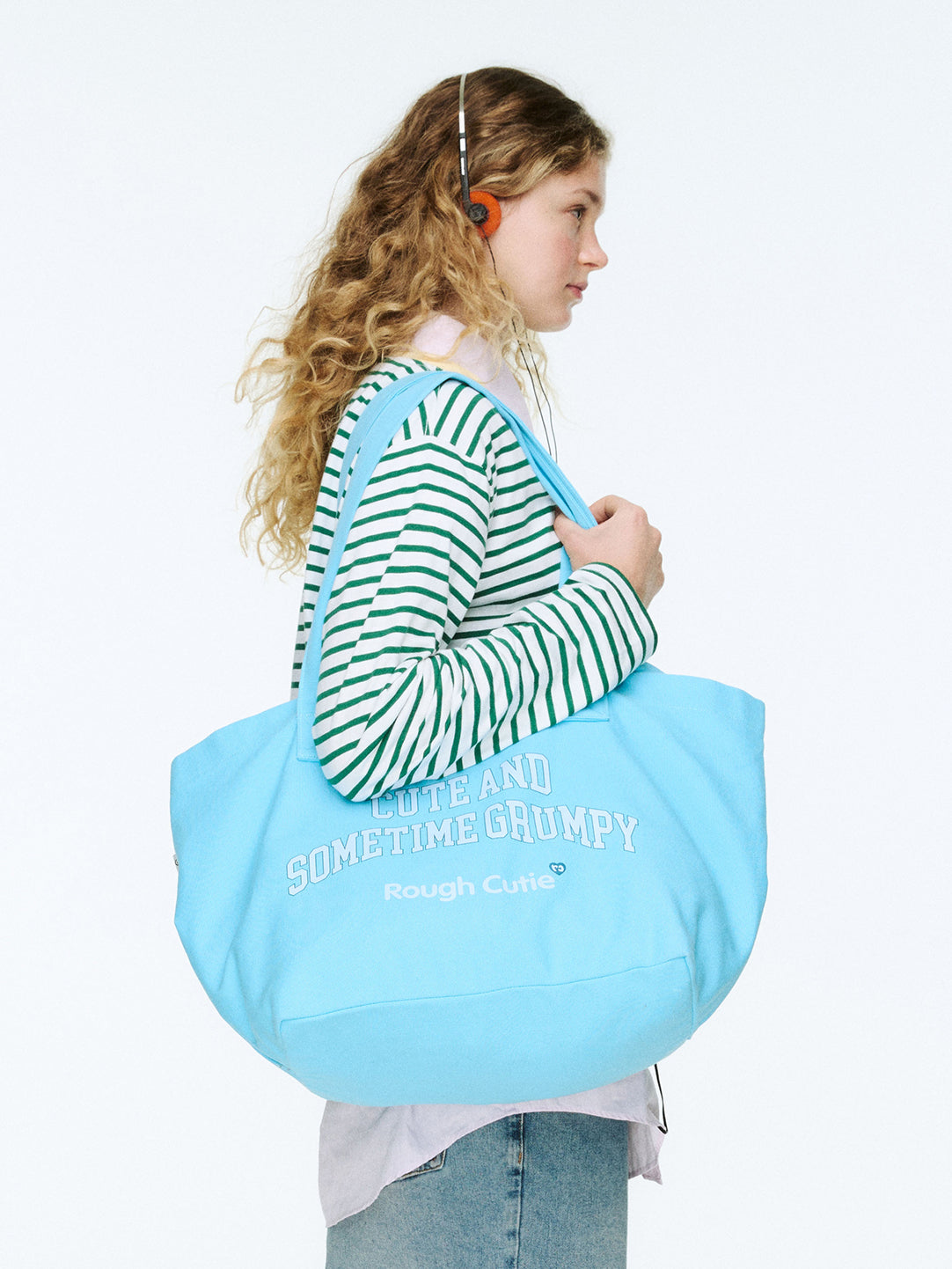 Cute and Sometime Grumpy Tote Bag 🩵