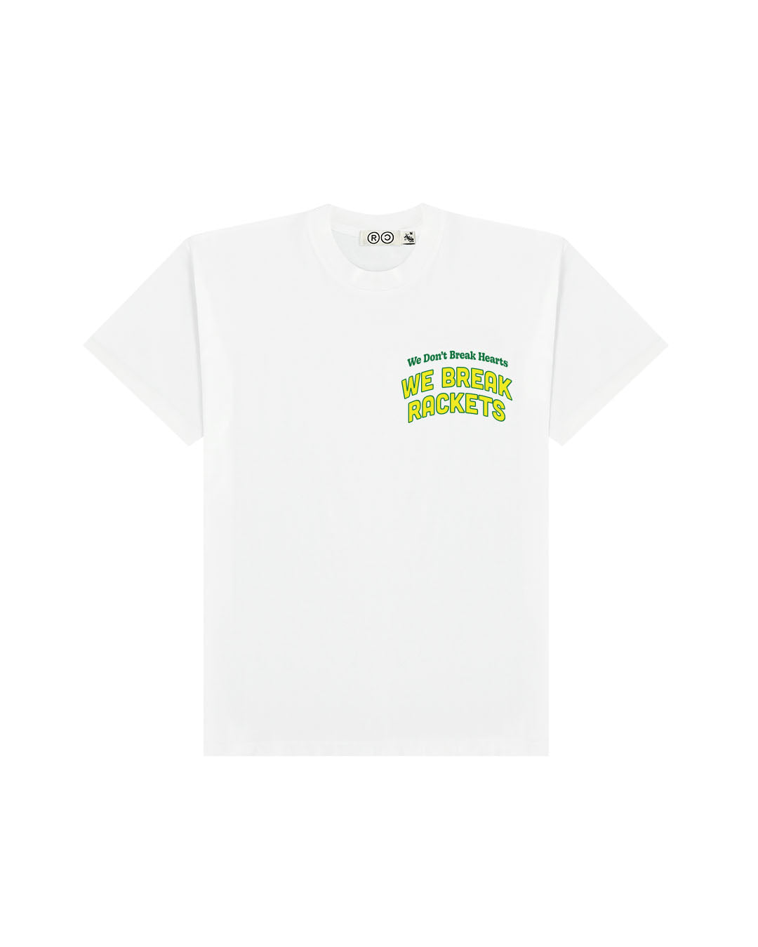 We Break Rackets T-Shirt (Free Size)