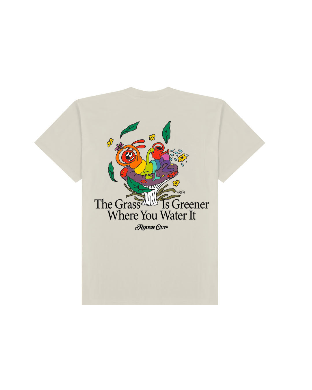 Hue's Garden Fall T-Shirt® / Light Khaki (Limited)
