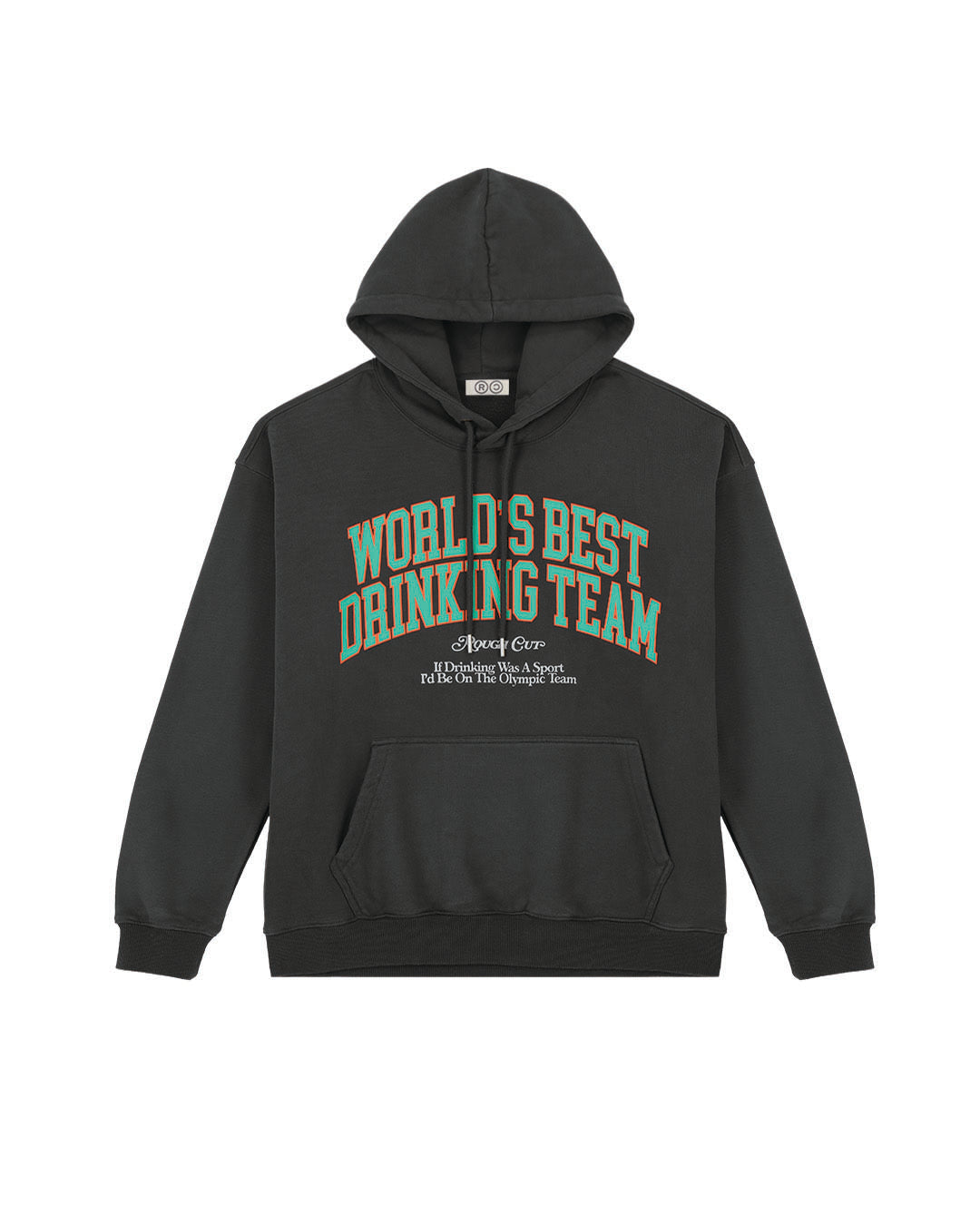 World's Best Drinking Team Hoodie® / Chacoal