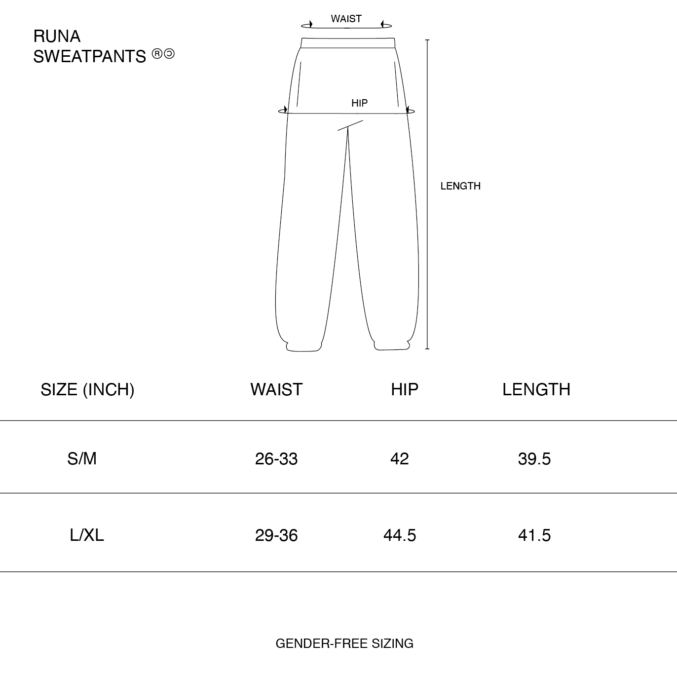 Runa Sweatpants® / Grey