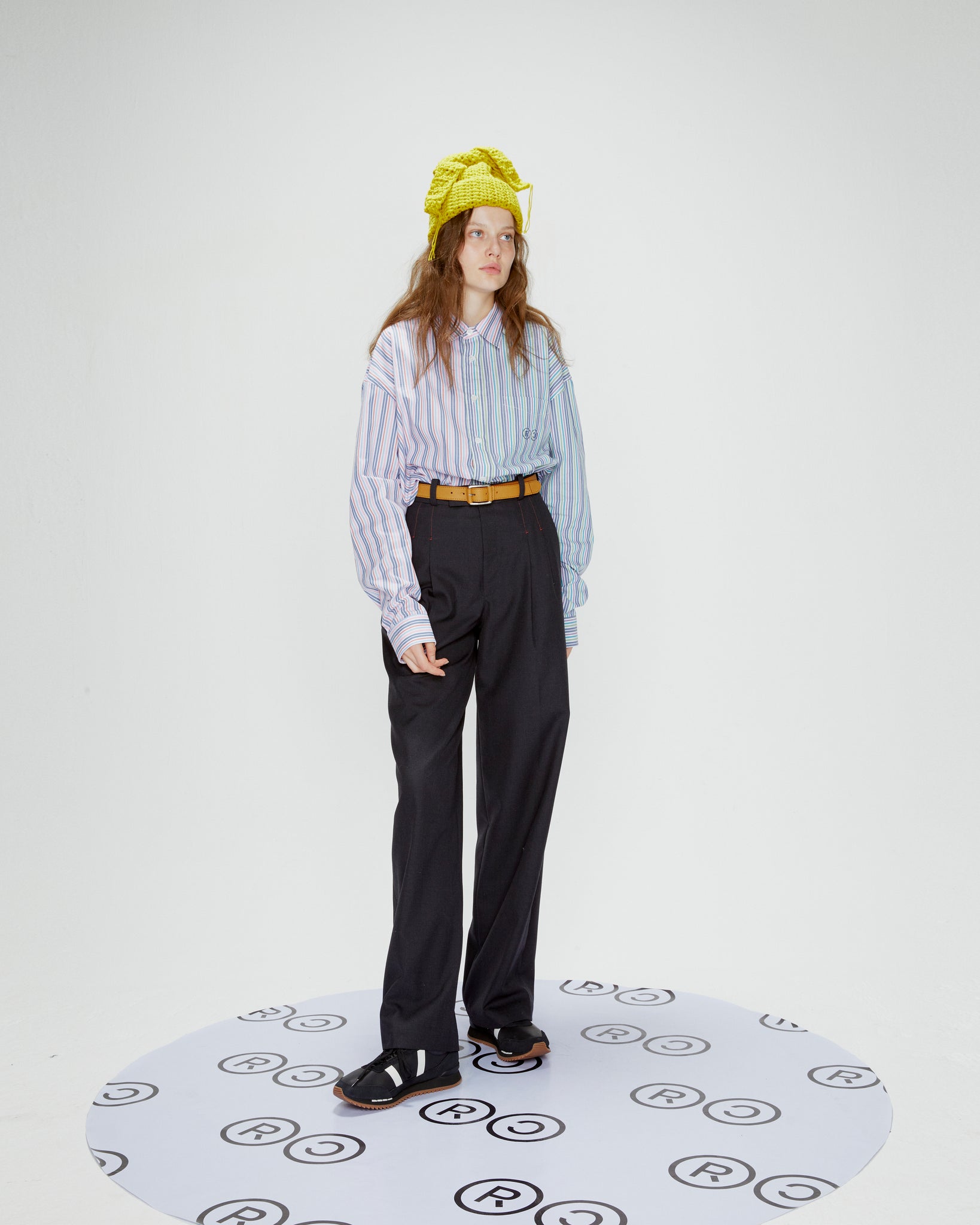 Half cut Oversized Shirt / Central Park