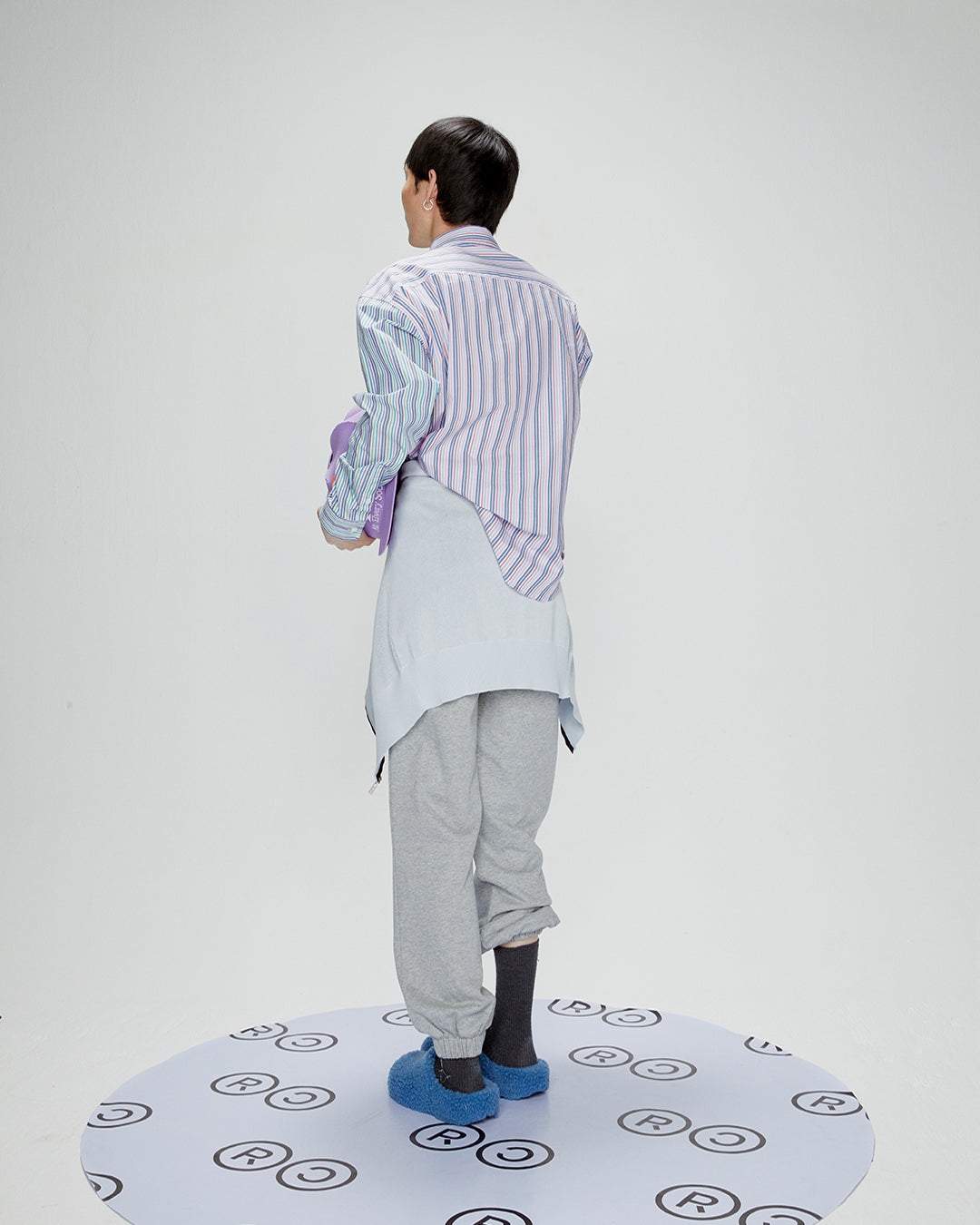 Half cut Oversized Shirt / Central Park