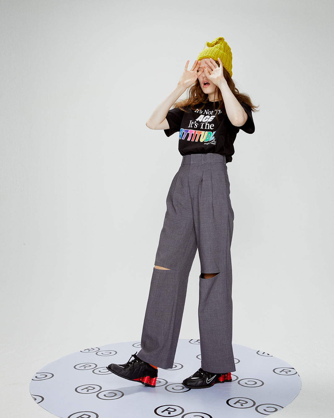 Rough Cut Pants ROUGH CUT Rough cut pants rough cut